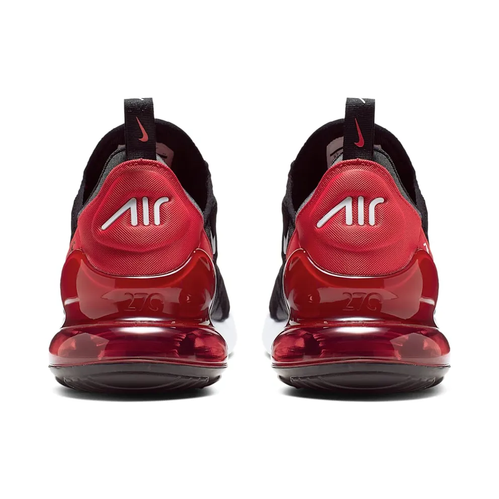 Nike Air Max 270 Black Black University Red Anthracite White (AH8050-022)