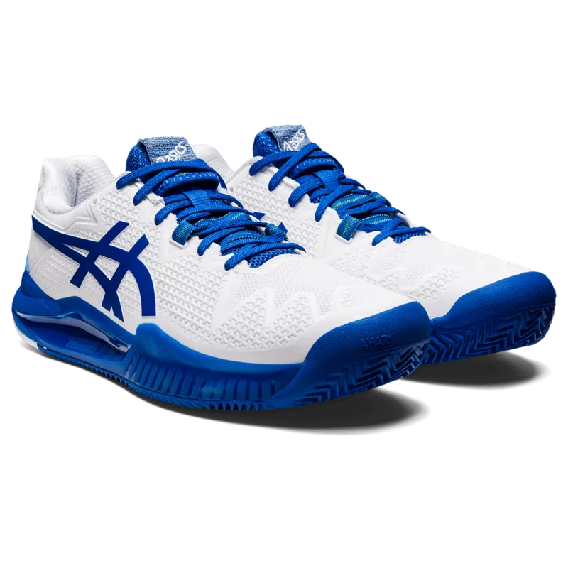 Asics GEL-RESOLUTION 8 CLAY White/Tuna Blue (1041A346.960)