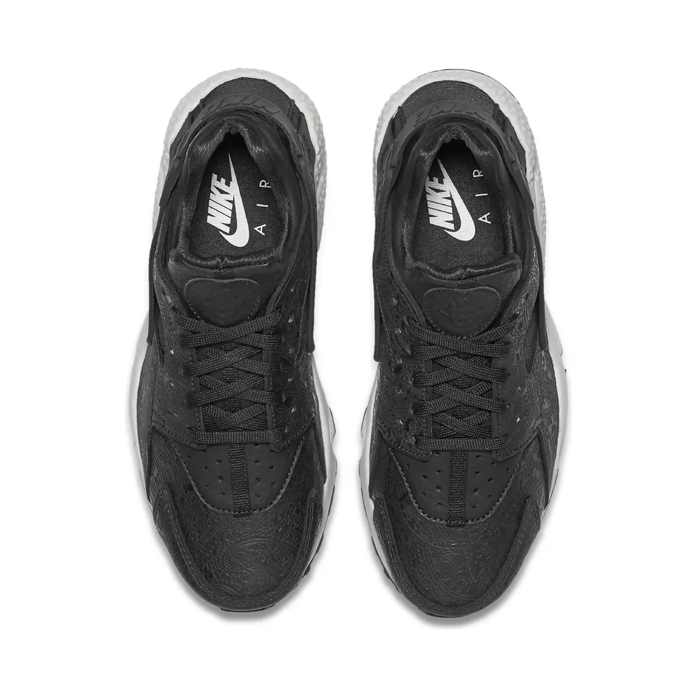 Nike Air Huarache Run Premium Black/Black-Light Bone (W) Black/Black-Light Bone (683818-010)