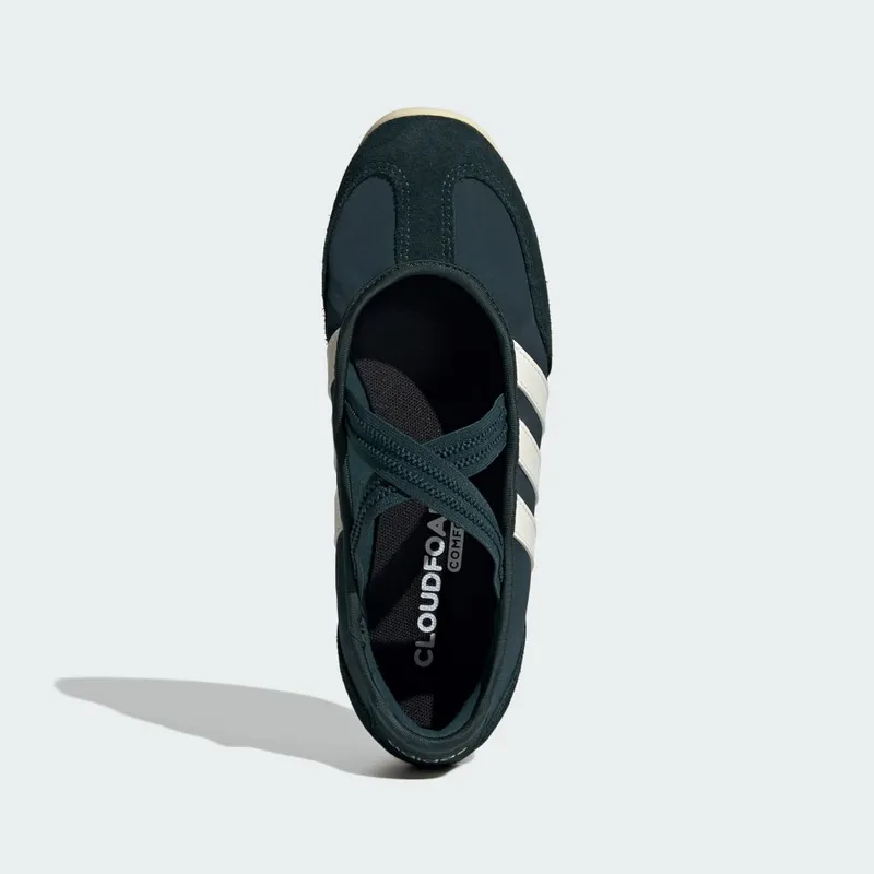 Adidas Barreda Mary Jane Aurora Ivy / Off White / Warm Vanilla (JS2324)
