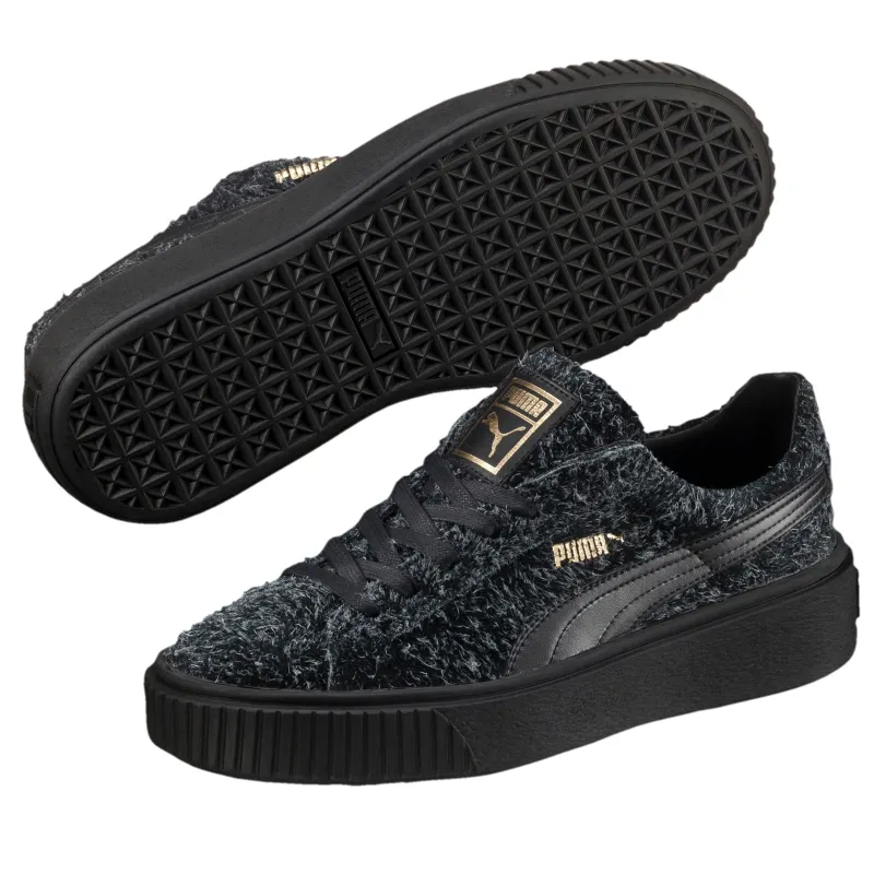 Puma Suede Platform Elemental Black/ Black Puma Black/Puma Black (362224-01)