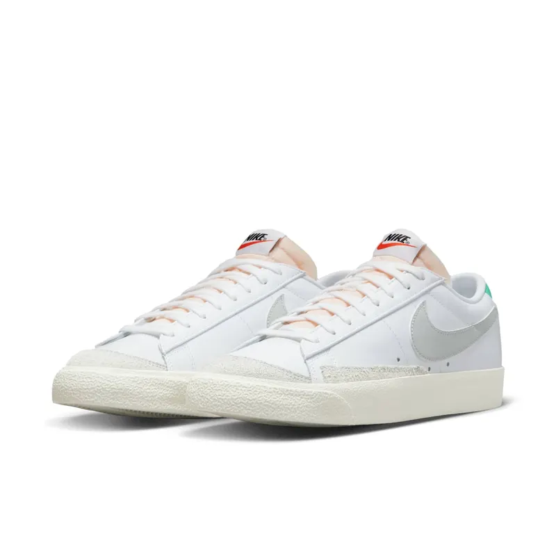 Nike Blazer Low 77 Vintage White Grey Fog Light Menta Sail (DA6364-109)