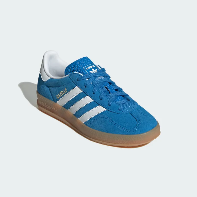 adidas Gazelle Indoor Blue Bird Cloud White Gum (JS3802)
