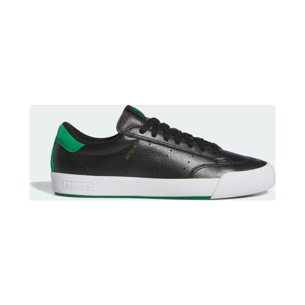 Adidas Nora Signature Skateboarding Shoes Core Black / Green / Cloud White (IF2070)