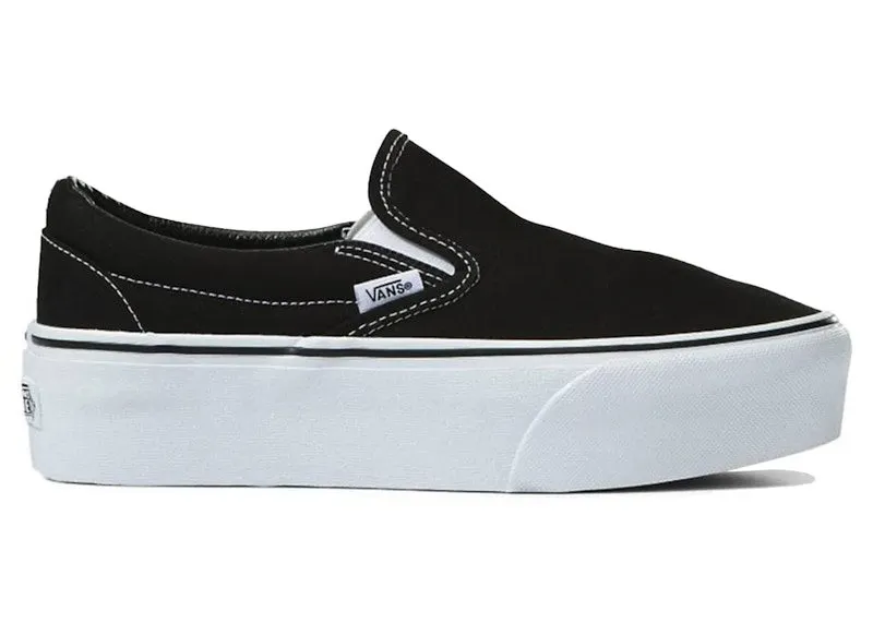 Vans Classic Slip-On Stackform Black White (VN0A7Q5RBMX)