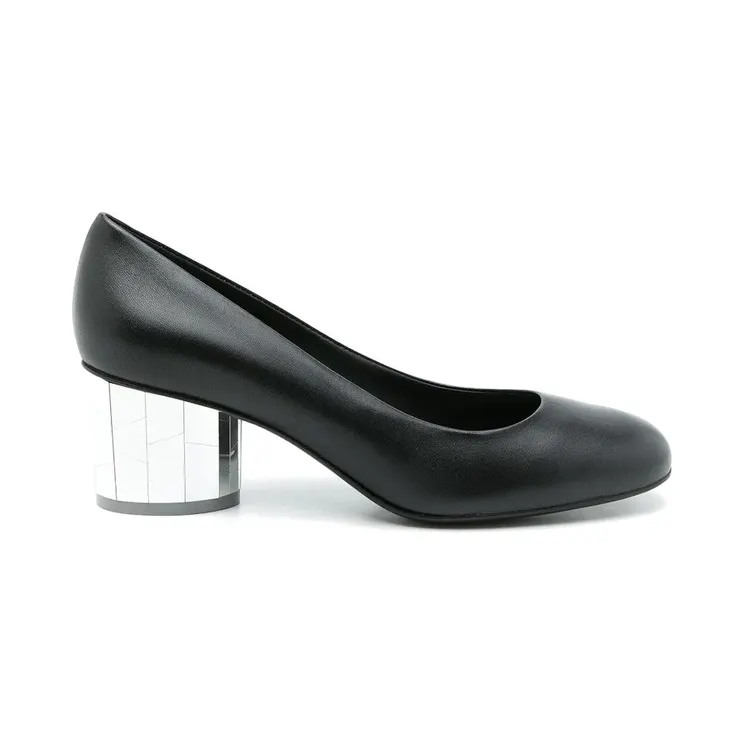 Ferragamo Farrah Slip-On Leather Pumps Black (01C928751098)