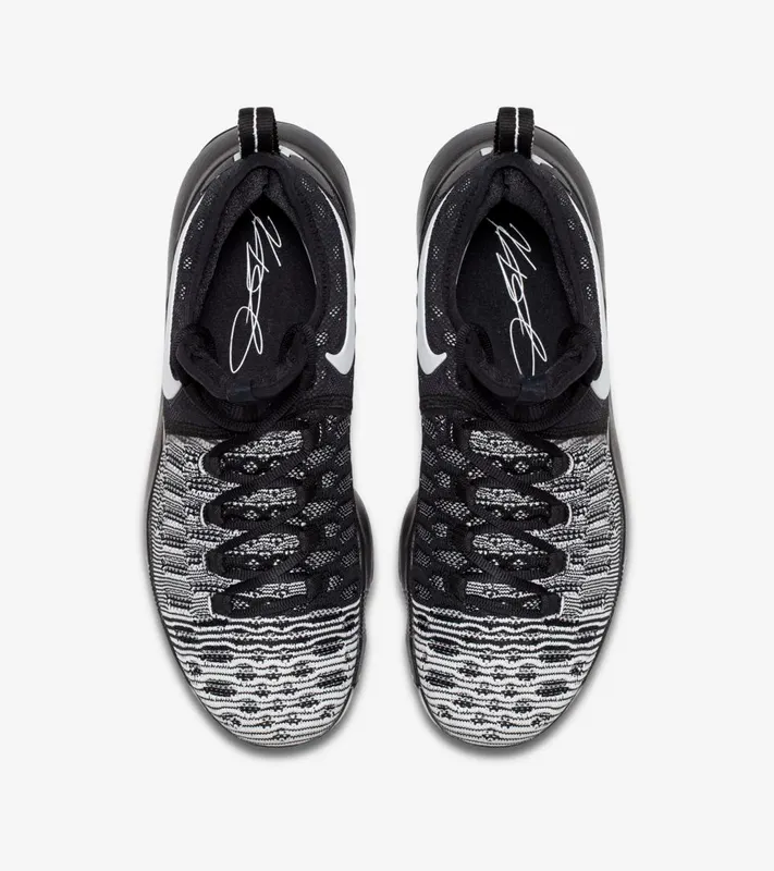 Nike KD 9 Black White Black/White (843392-010)