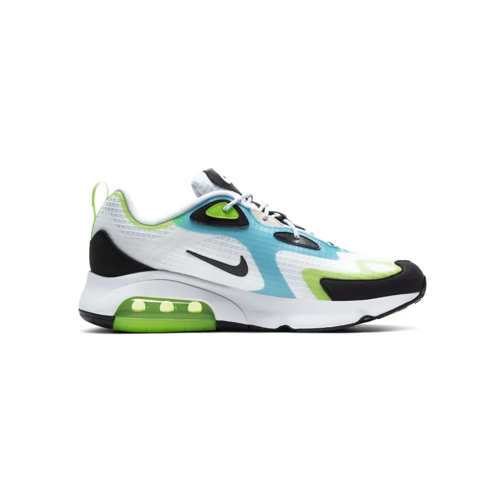 Nike Air Max 200 SE Black Electric Green White/Black/Electric Green (CJ0575-101)