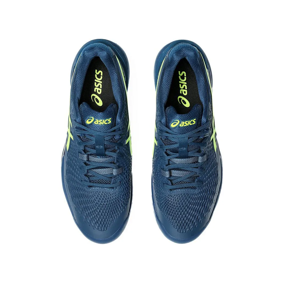 ASICS Gel-Resolution 9 Mako Blue Safety Yellow (1041A330-404)