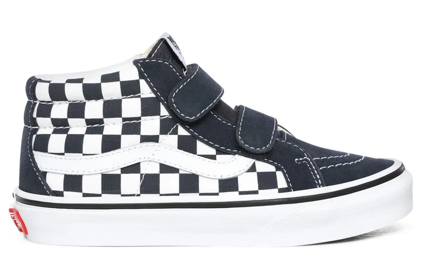 VANS Checkerboard Sk8-mid Reissue V Kinderschoenen Blauw (VN0A346Y0HF)