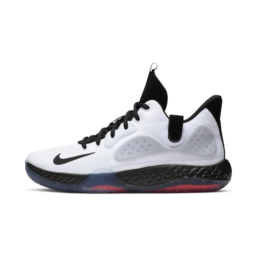Nike KD Trey 5 VII White Bright Crimson Black White/Wolf Grey-Bright Crimson-Black (AT1200-100)