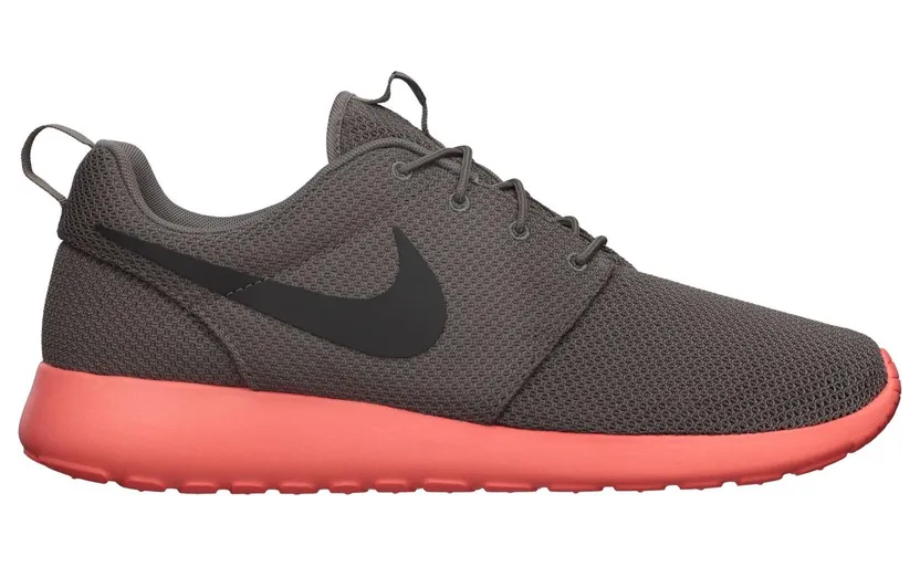 Nike Roshe Run Soft Grey Crimson