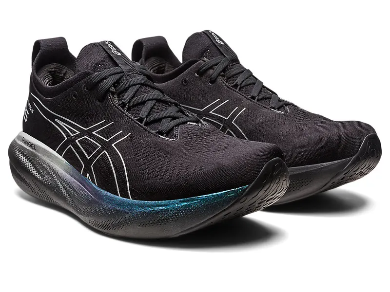 Asics GEL-NIMBUS 25 PLATINUM Black/Pure Silver (1011B616.001)