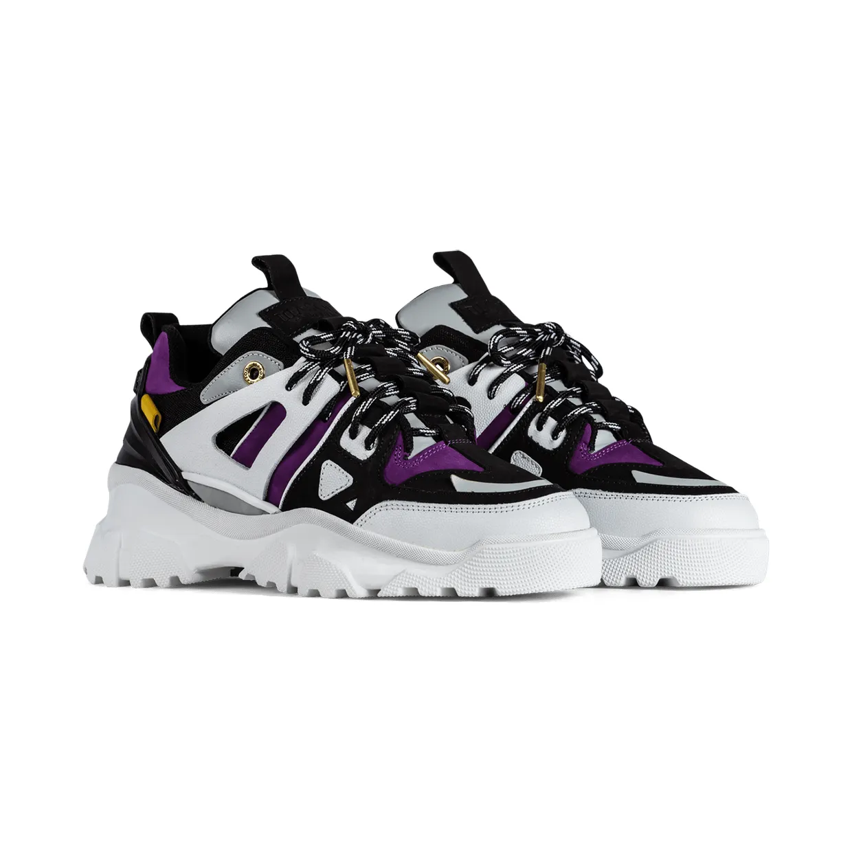 Mason Garments Genova II Suede / Leather Purple Purple (SS21-35-18A)