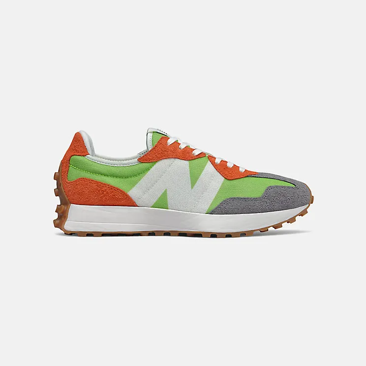 New Balance 327 Lime Green Red Grey (MS327SFA)