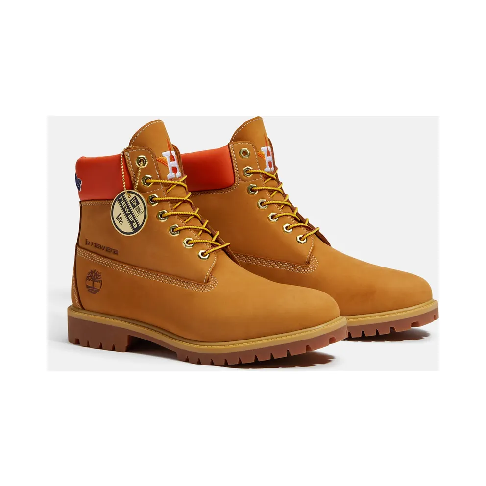 New Era x MLB x Timberland 6-Inch Waterproof Boot – Houston Astros – “Houston Astros” (TB0A2J7TAOW)