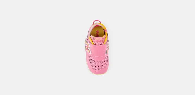 New Balance 574 Hook and Loop Signal Pink Clementine Tie-Dye (NW574KP)