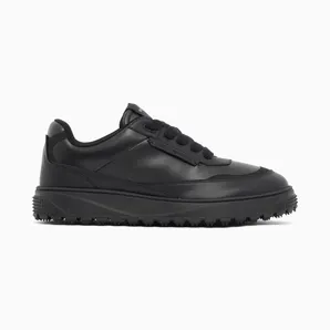 Armani Lace-Up Sneakers With A Textured Rubber Sole (EM006510-AF27353-UC001)