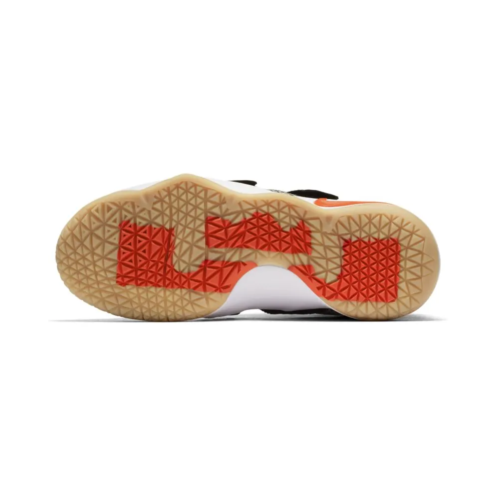 Nike LeBron Zoom Soldier 11 Safari (GS) Black/Team Orange-White-Atmosphere Grey (AJ5123-006)