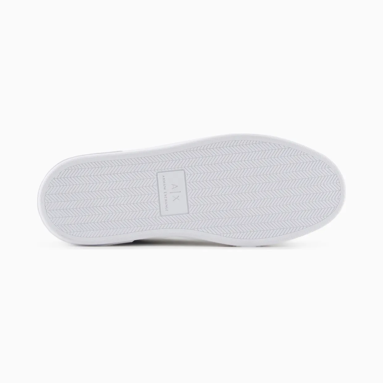Armani Low-Top Sneakers With Embossed Pattern And Contrast Heel (XDX165-XV891-T780) (6)