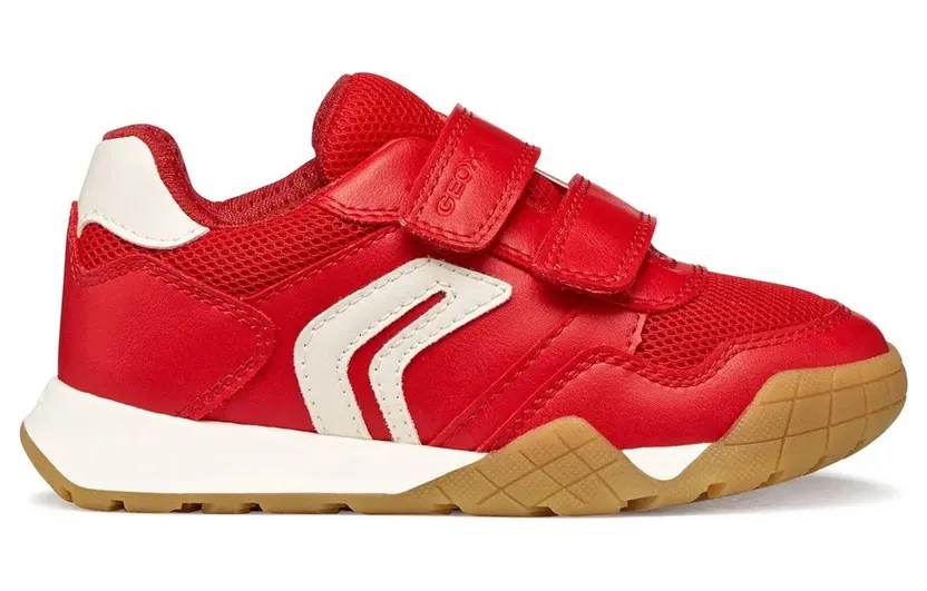 Geox sneaker red/lt ivory (J56NEA0BC14C7V1M)