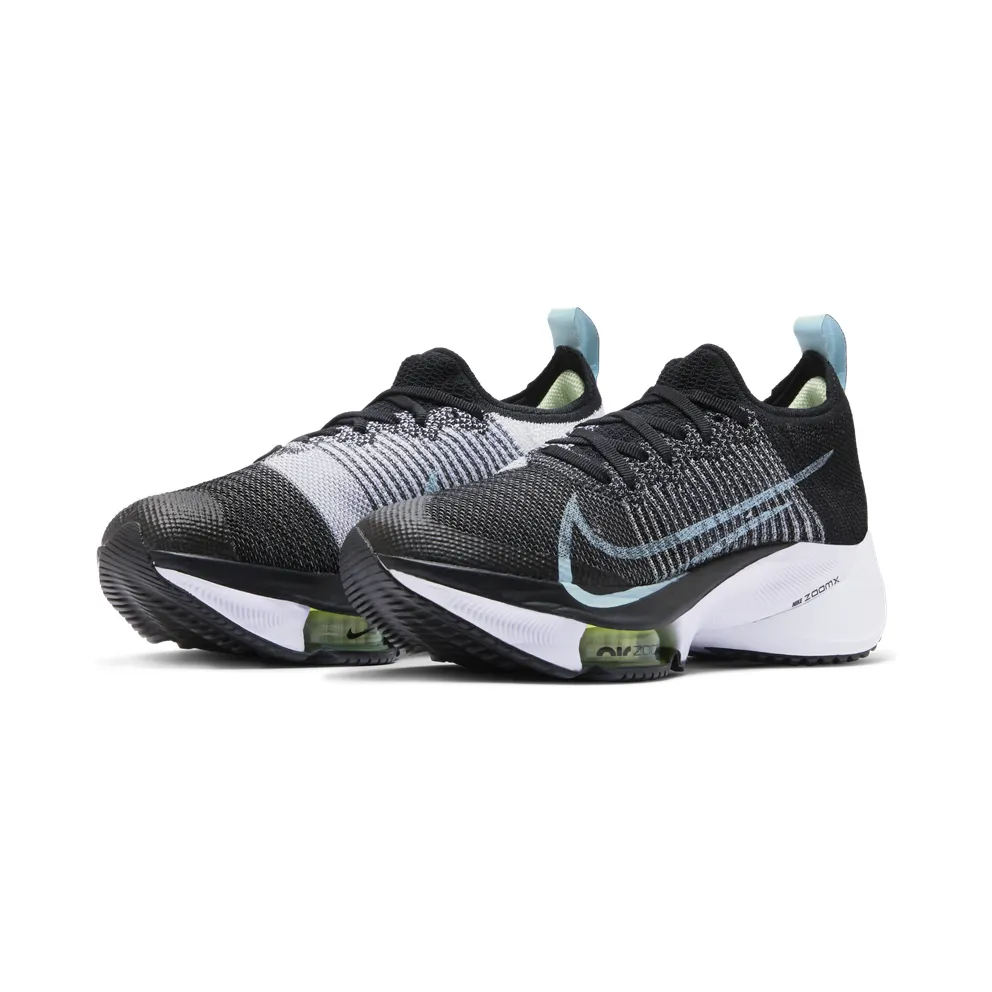 Nike Air Zoom Tempo Next% Black White (W) Black/Glacier Ice-Volt-White (CI9924-001)