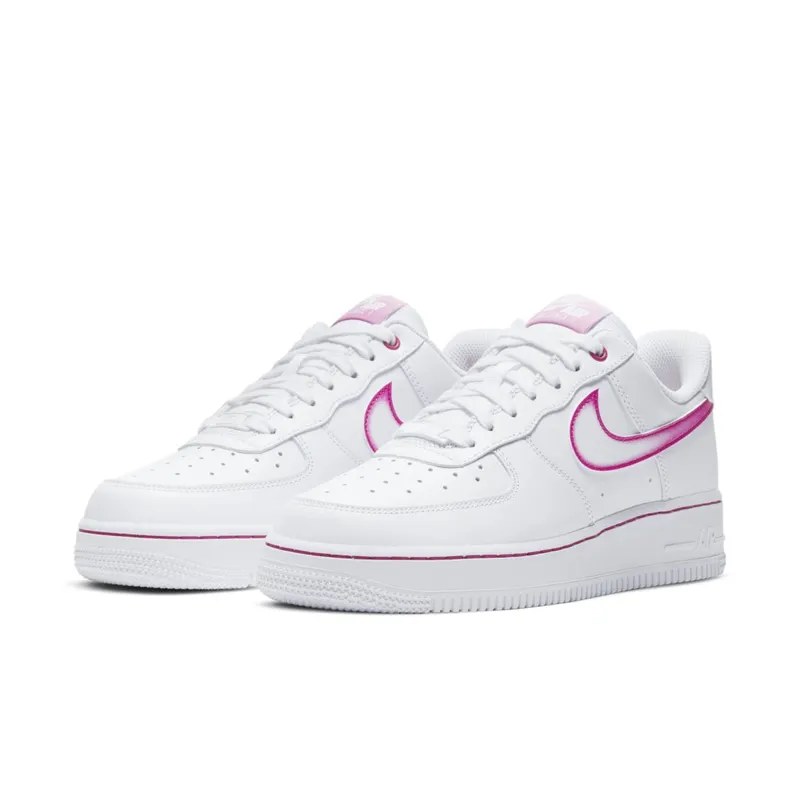 Nike Air Force 1 Low Airbrush White Pink White/White/Pink (DD9683-100)