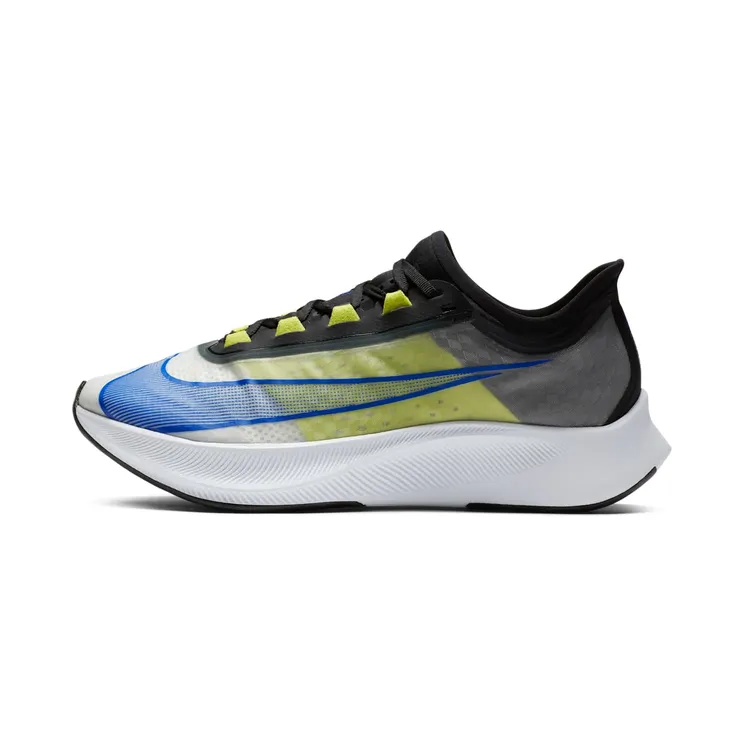 Nike Zoom Fly 3 “White / Cyber / Black / Racer Blue” (AT8240-104)