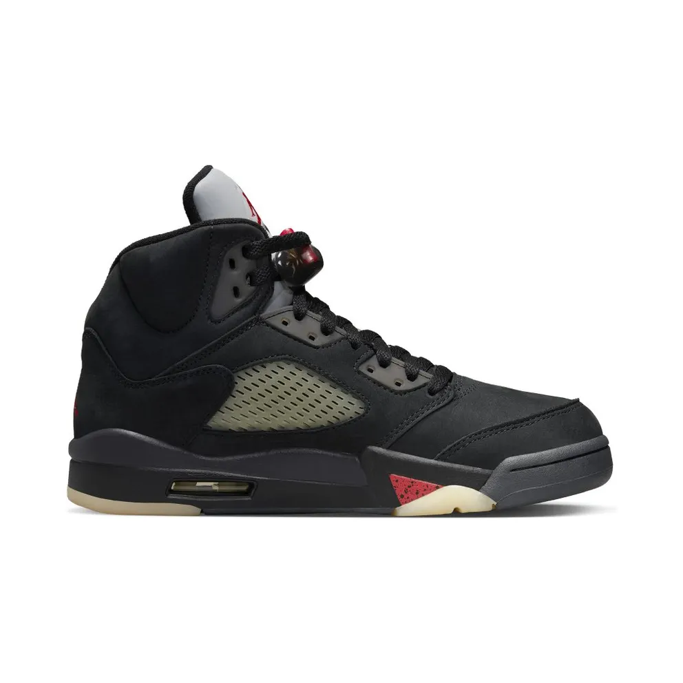 Air Jordan 5 Retro GTX Off-Noir/Black/Muslin/Fire Red (DR0092-001)