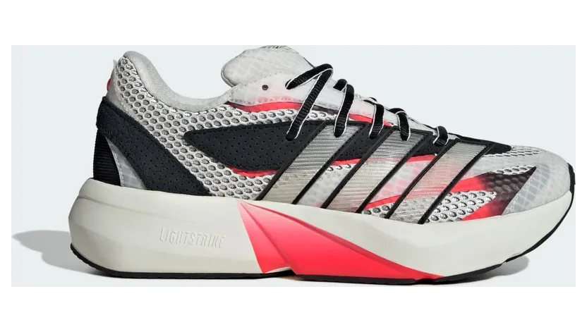 Adidas LIGHTBLAZE Shoes Off White / Off White / Lucid Red (HQ9347)