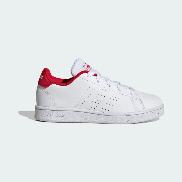 adidas Advantage Lifestyle Court Lace Cloud White / Cloud White / Better Scarlet (H06179)