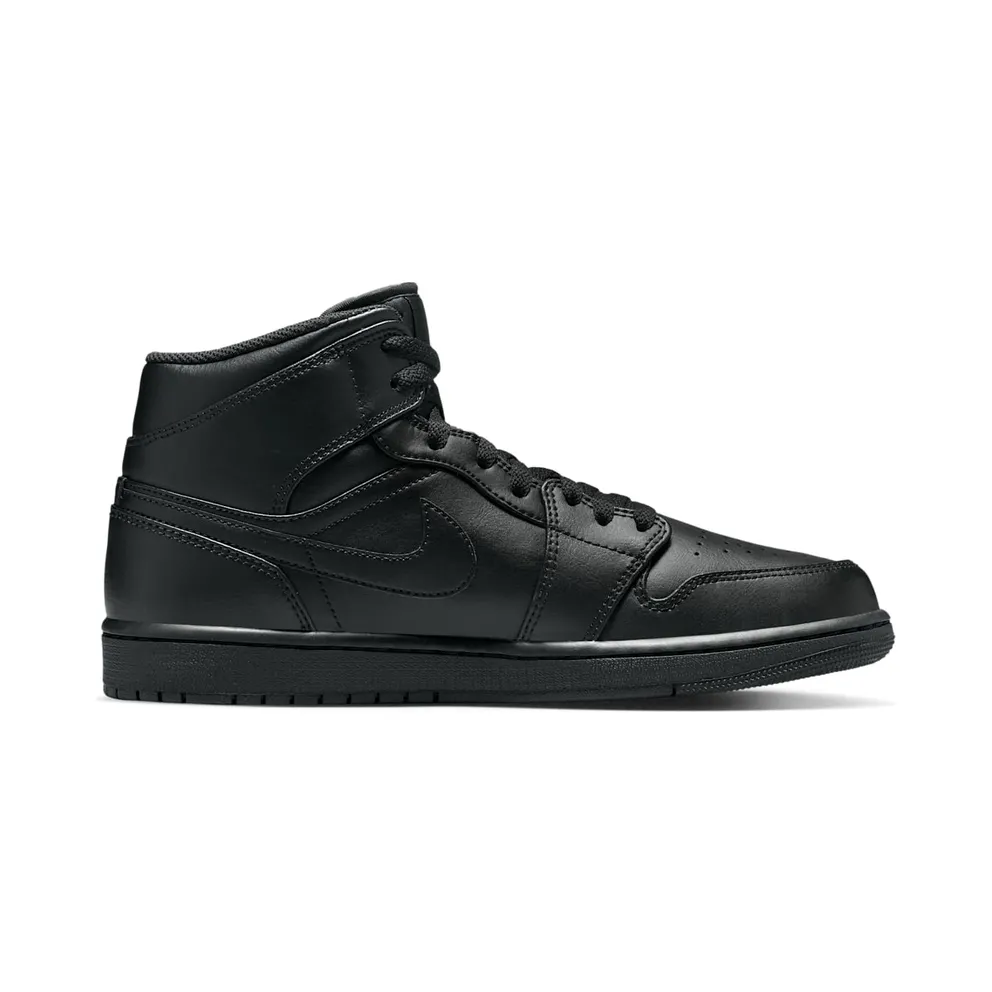 Air Jordan 1 Mid Black (554724-093)
