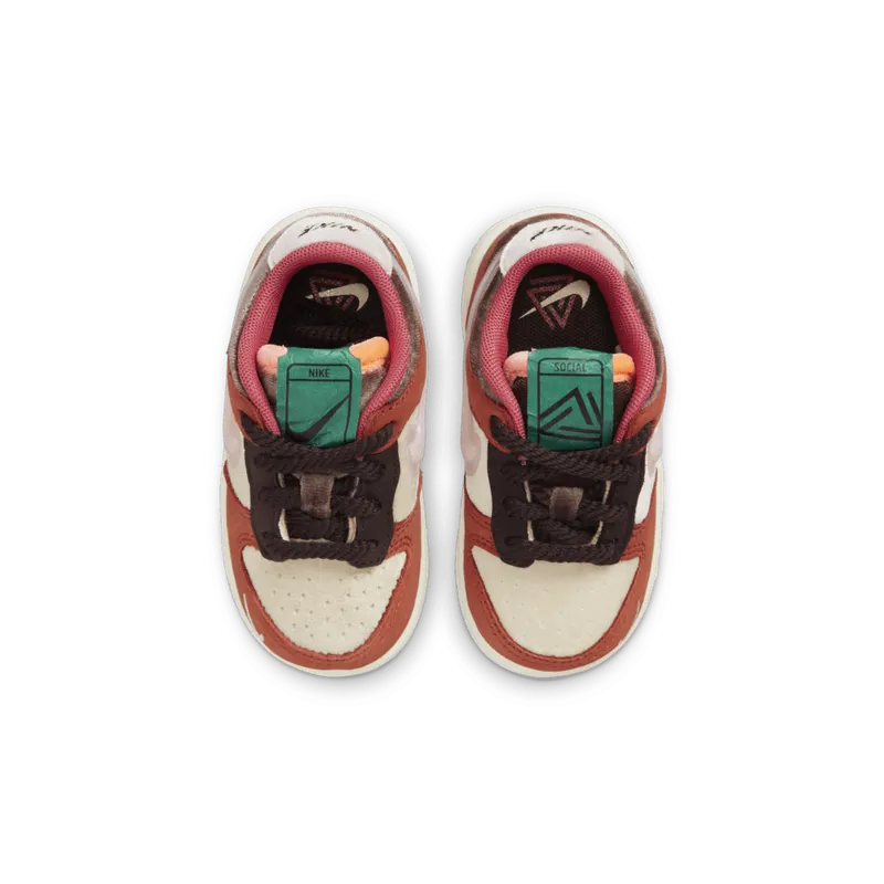 Nike Dunk Low Social Status Free Lunch Chocolate Milk (TD) (DM3350-700)