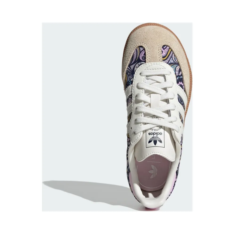 Adidas ADIDAS LIBERTY SAMBA OG Lace-up Shoes Core White / Orchid Fusion / Gum (KH9845)