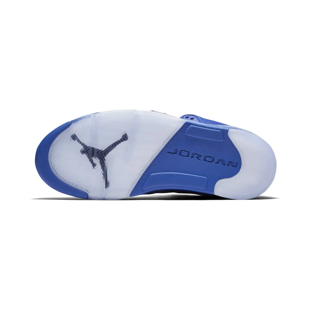 Jordan 5 Retro Blue Suede Game Royal/Black (136027-401)