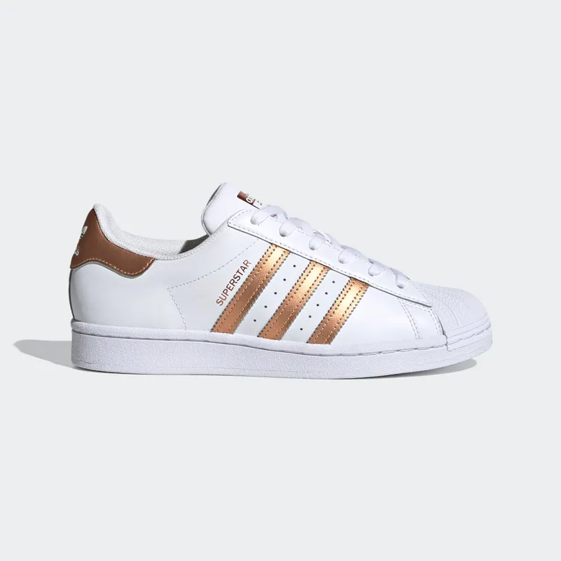 Adidas Superstar Cloud White / Copper Metallic / Core Black (FX7484)