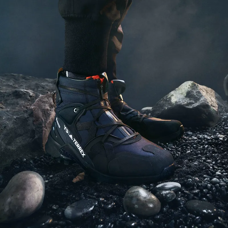 adidas Y-3 Terrex Swift R3 GTX Black / Black / Bold Orange (GZ9167)