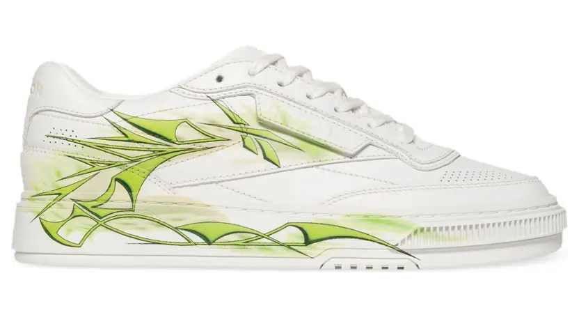 Reebok LTD Club C sneakers met logoprint – Beige (RMIA04DC99LEA00B0170)