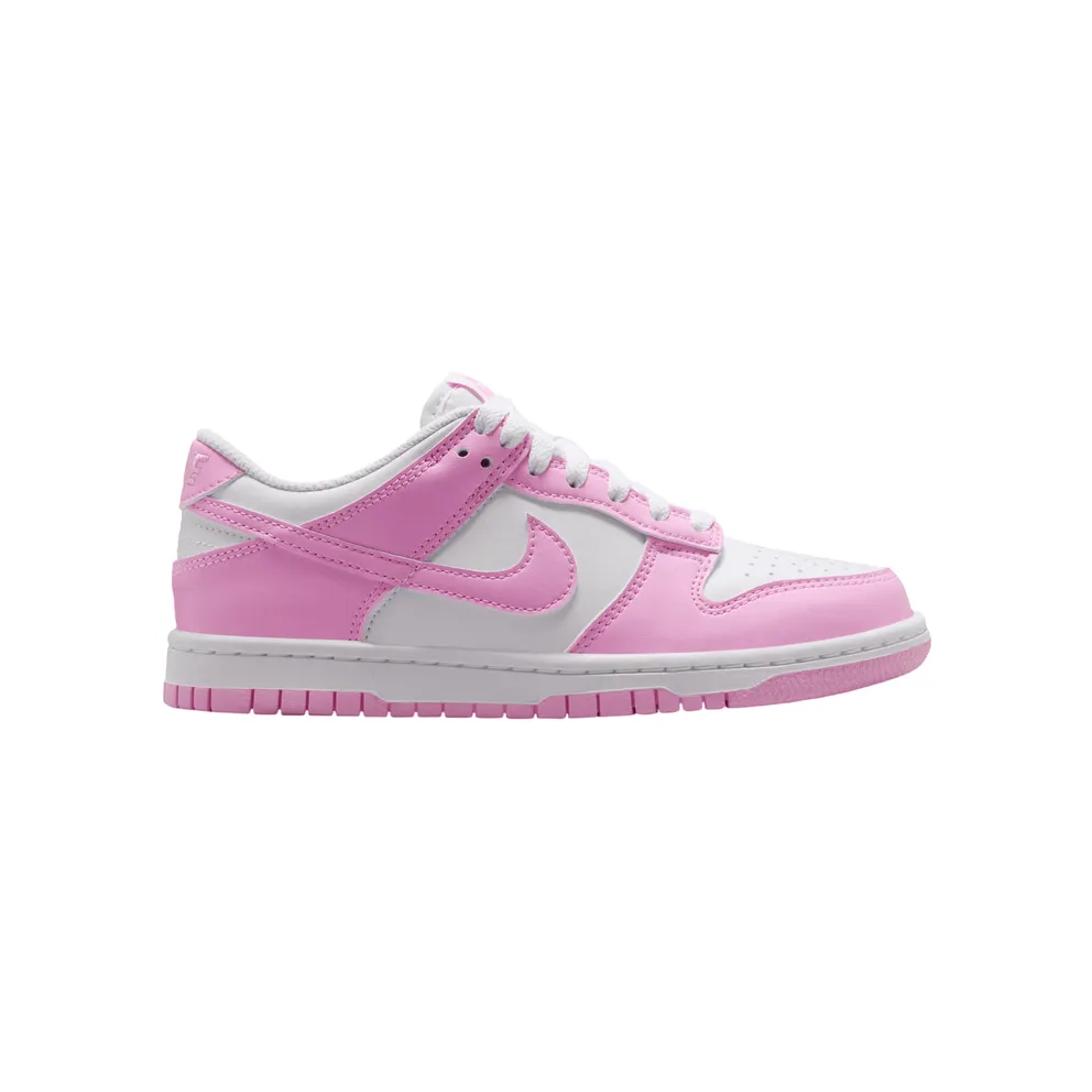 Nike Dunk Low White Pink Rise