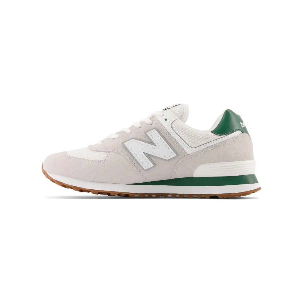 New Balance Gray & White 574 (ML574TD2)
