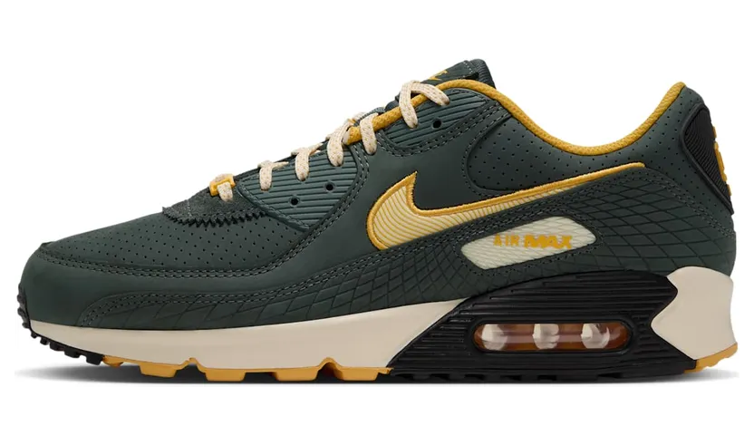NFL x Nike Air Max 90 – Green Bay Packers – “Vintage Green / Alabaster / University Gold / Black” (IW1134-301)