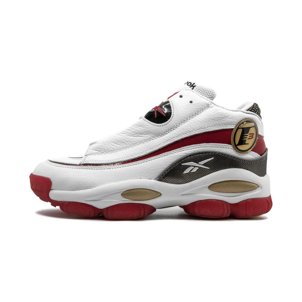 Reebok Answer DMX White Red (2018) White/Excellent Red-Brass (Other Brands Reebok)