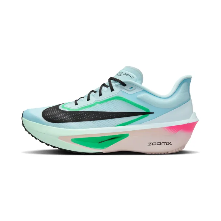 Nike Zoom Fly 6 “Glacier Ice / Hyper Pink / Green Shock / Black” (FN8454-402)