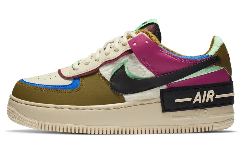 Nike Air Force 1 Shadow SE ‘Cactus Flower’ Cactus Flower/Fossil/Olive Flak (CT1985-500)