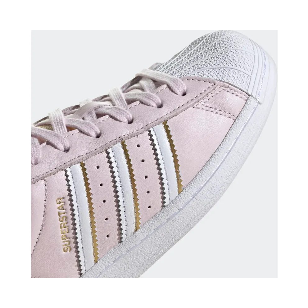 Adidas Superstar Cloud White / Almost Pink / Gold Metallic (GZ3453)