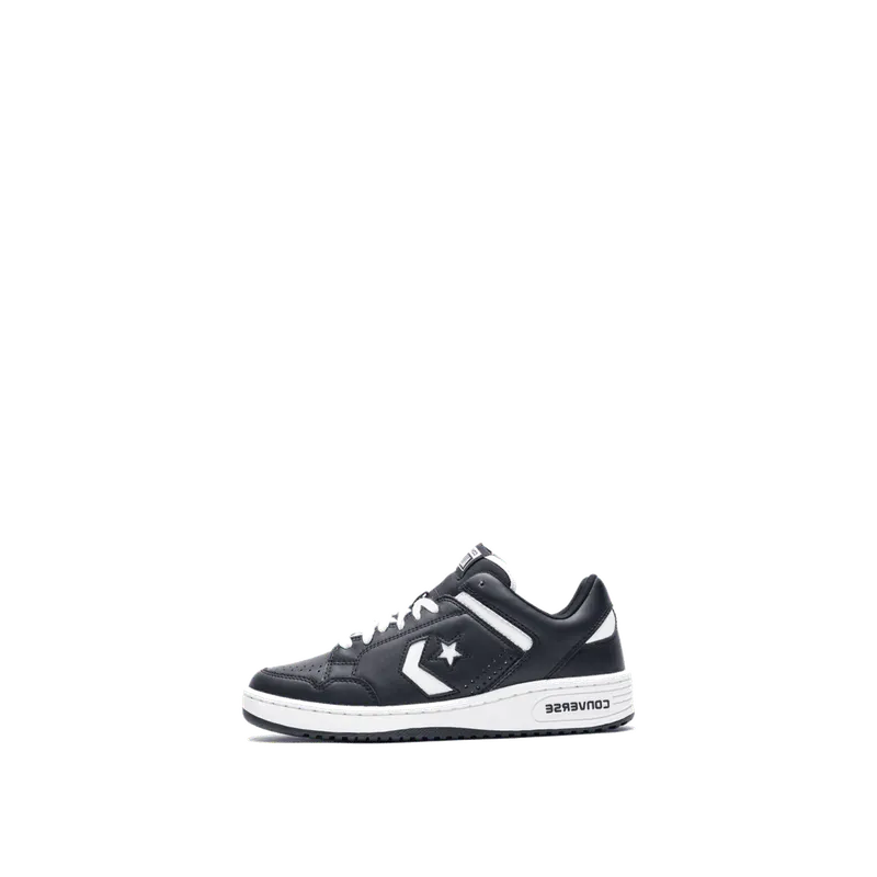 Converse Weapon Leather Black/Black/White (A12336C)