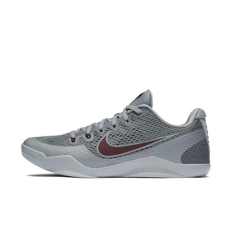 Nike Kobe 11 Lower Merion Cool Grey/Wolf Grey/Team Red (836183-006)