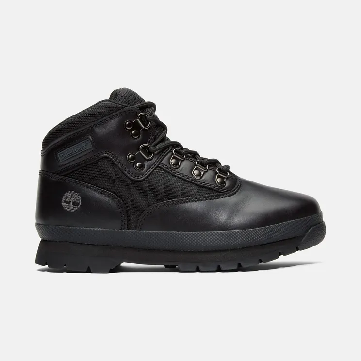 Timberland Euro Hiker Mid Lace Up Boot Black (TB096948-001)