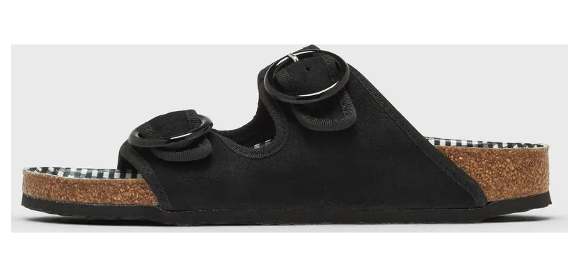Birkenstock 1774 Arizona Round Buckle VL Black
