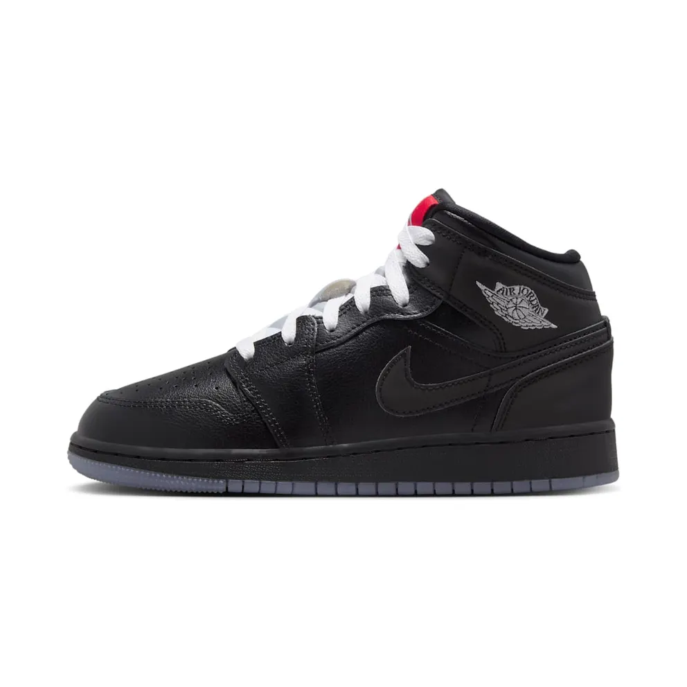 Jordan 1 Mid SE GS “Black Metallic Reimagined” (HV5180-010)
